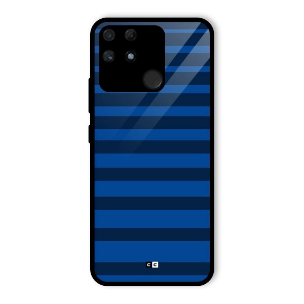 Chelsea Stripes Glass Back Case for Realme Narzo 50A