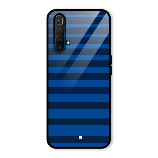 Chelsea Stripes Glass Back Case for Realme X3 SuperZoom