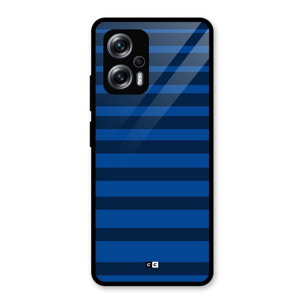 Chelsea Stripes Glass Back Case for Redmi K50i