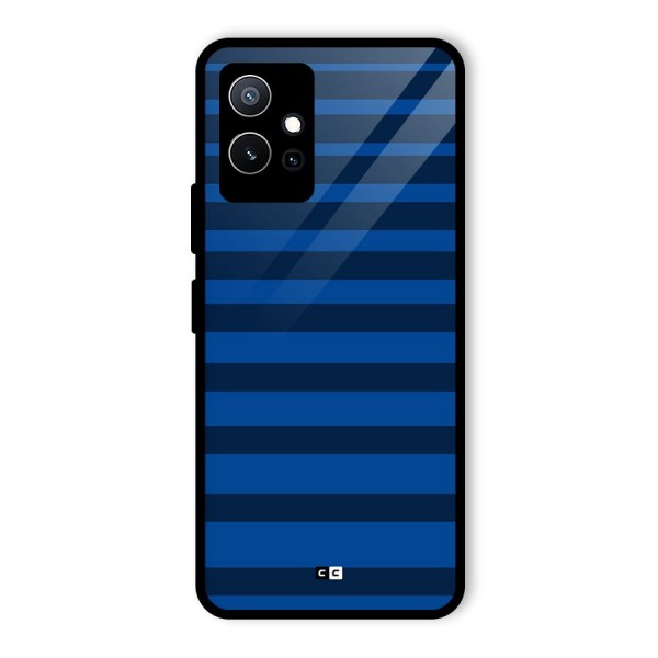 Chelsea Stripes Glass Back Case for Vivo T1 5G