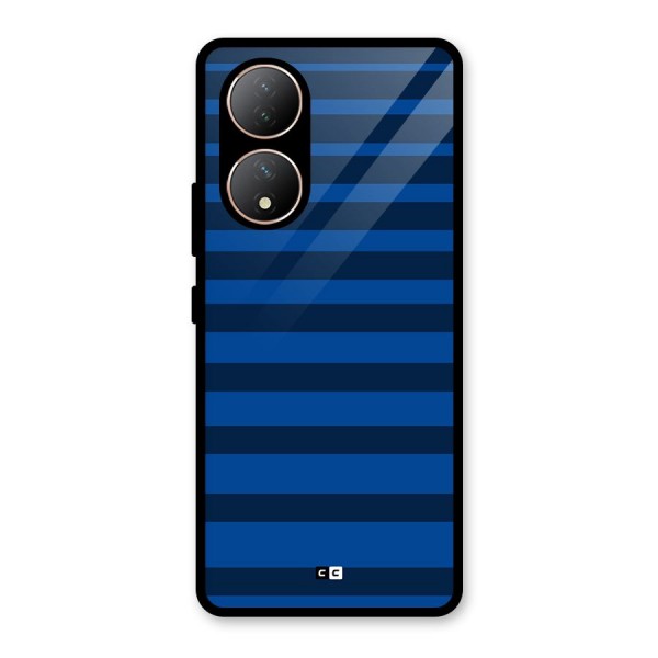 Chelsea Stripes Glass Back Case for Vivo T2