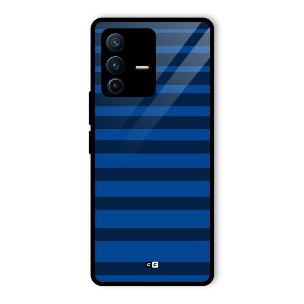 Chelsea Stripes Glass Back Case for Vivo V23 Pro