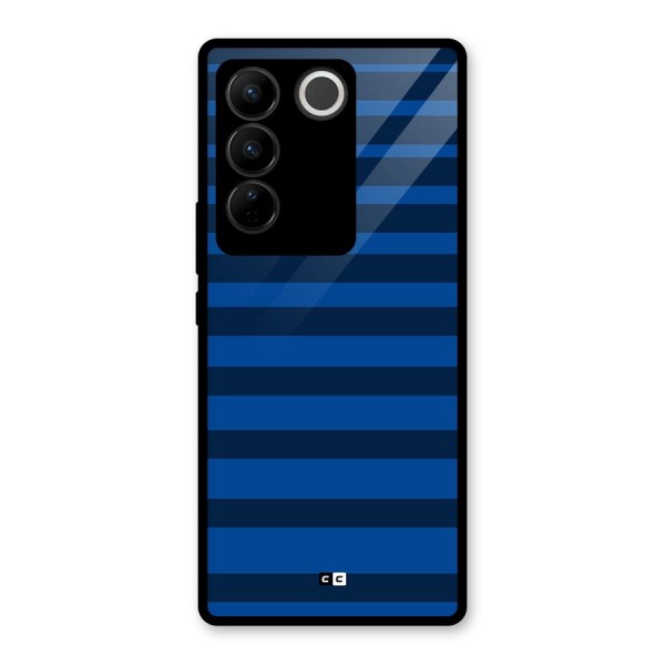 Chelsea Stripes Glass Back Case for Vivo V27 Pro