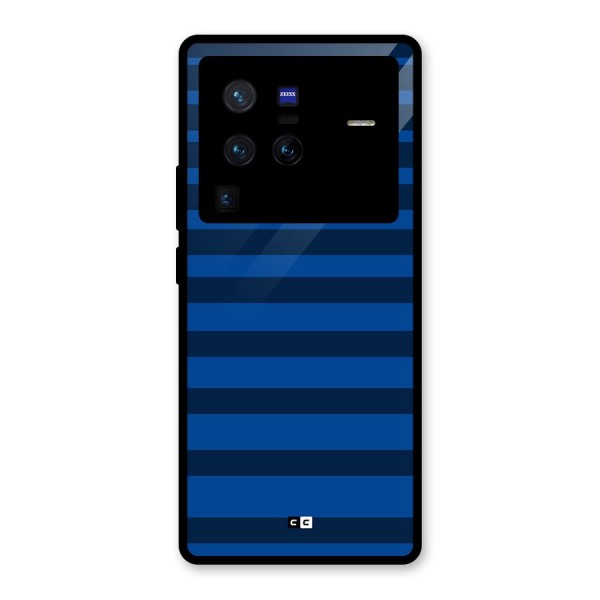 Chelsea Stripes Glass Back Case for Vivo X80 Pro