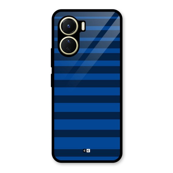 Chelsea Stripes Glass Back Case for Vivo Y16