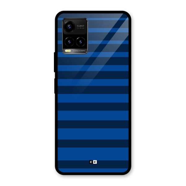 Chelsea Stripes Glass Back Case for Vivo Y21A