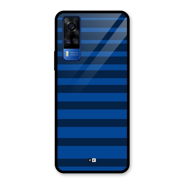 Chelsea Stripes Glass Back Case for Vivo Y51