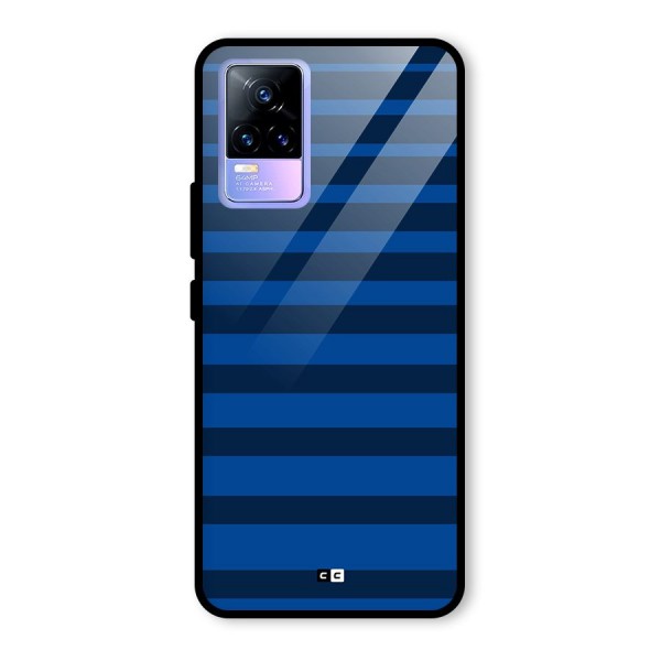 Chelsea Stripes Glass Back Case for Vivo Y73