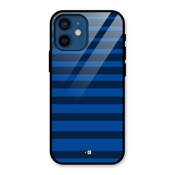 Chelsea Stripes Glass Back Case for iPhone 12 Mini