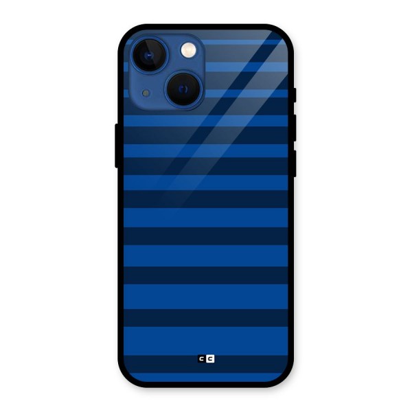 Chelsea Stripes Glass Back Case for iPhone 13 Mini