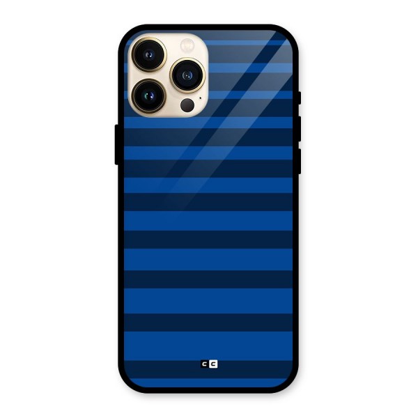 Chelsea Stripes Glass Back Case for iPhone 13 Pro Max