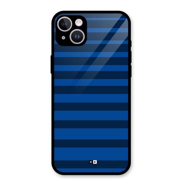 Chelsea Stripes Glass Back Case for iPhone 14 Plus