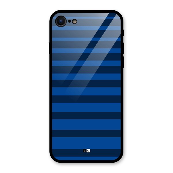 Chelsea Stripes Glass Back Case for iPhone 8