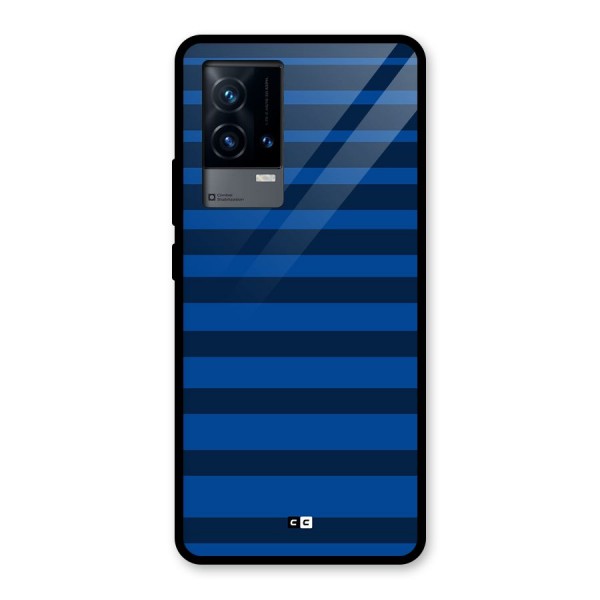 Chelsea Stripes Glass Back Case for iQOO 9 5G