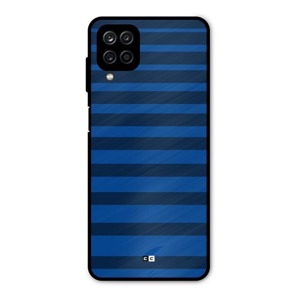 Chelsea Stripes Metal Back Case for Galaxy A12