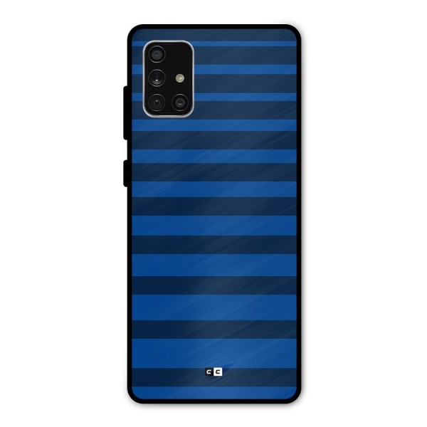 Chelsea Stripes Metal Back Case for Galaxy A71