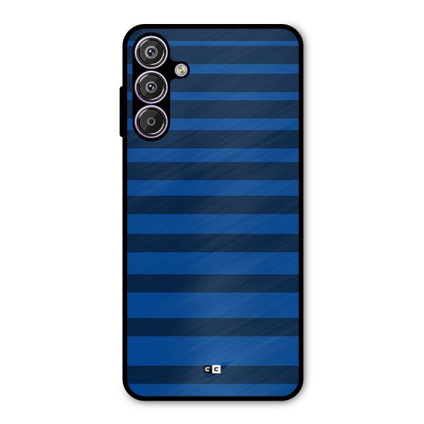 Chelsea Stripes Metal Back Case for Galaxy F15