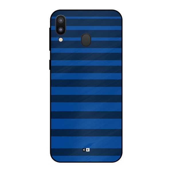 Chelsea Stripes Metal Back Case for Galaxy M20