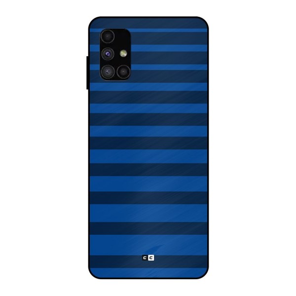 Chelsea Stripes Metal Back Case for Galaxy M51