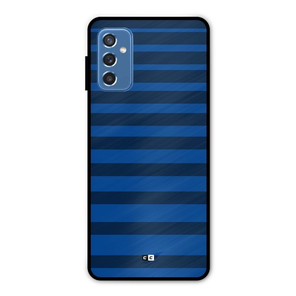 Chelsea Stripes Metal Back Case for Galaxy M52 5G