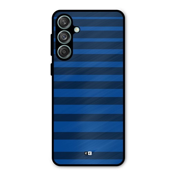 Chelsea Stripes Metal Back Case for Galaxy M55 5G