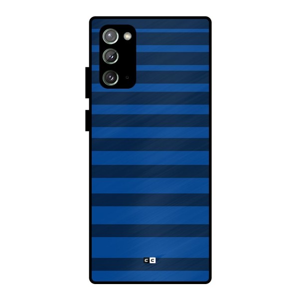 Chelsea Stripes Metal Back Case for Galaxy Note 20