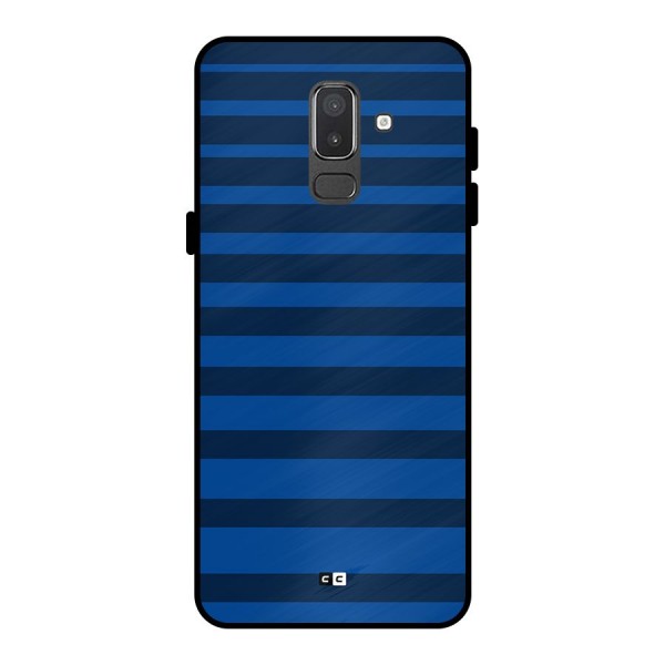 Chelsea Stripes Metal Back Case for Galaxy On8 (2018)