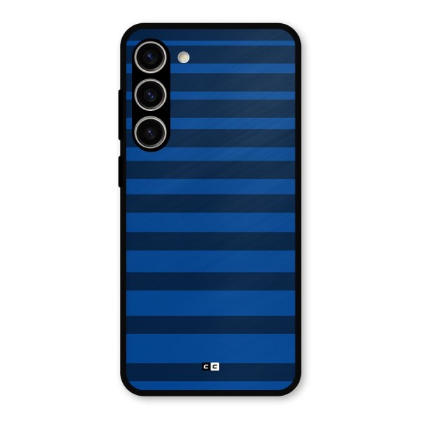 Chelsea Stripes Metal Back Case for Galaxy S23 Plus