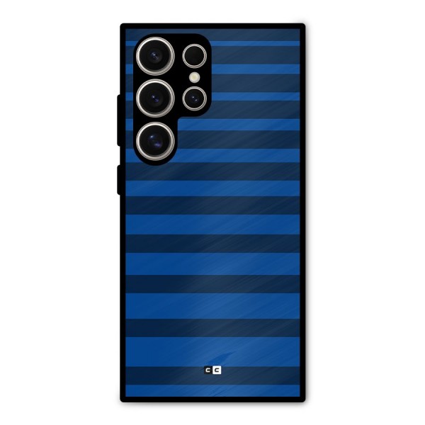 Chelsea Stripes Metal Back Case for Galaxy S24 Ultra