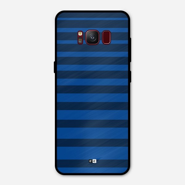 Chelsea Stripes Metal Back Case for Galaxy S8