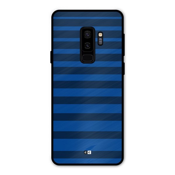 Chelsea Stripes Metal Back Case for Galaxy S9 Plus