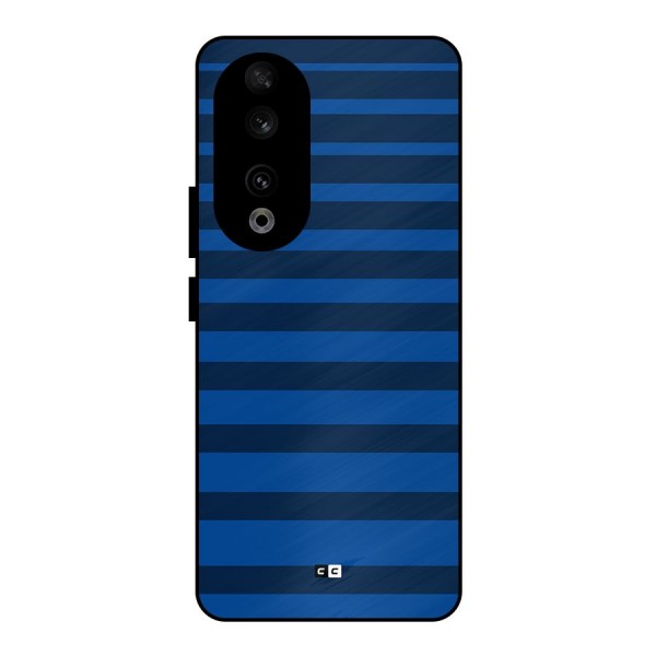 Chelsea Stripes Metal Back Case for Honor 90