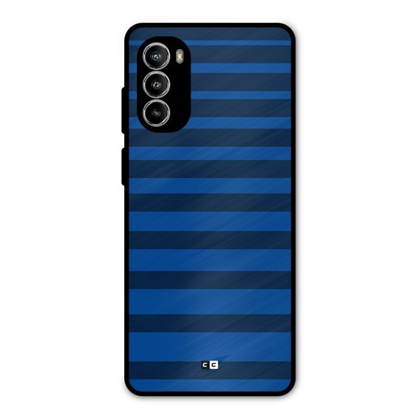 Chelsea Stripes Metal Back Case for Moto G52