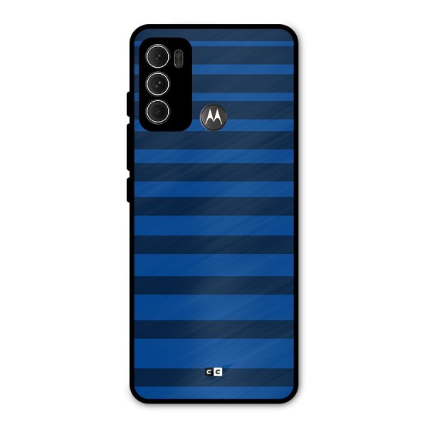 Chelsea Stripes Metal Back Case for Moto G60