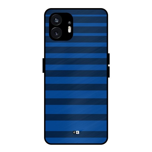 Chelsea Stripes Metal Back Case for Nothing Phone 2