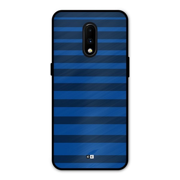 Chelsea Stripes Metal Back Case for OnePlus 7