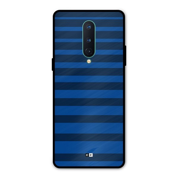 Chelsea Stripes Metal Back Case for OnePlus 8