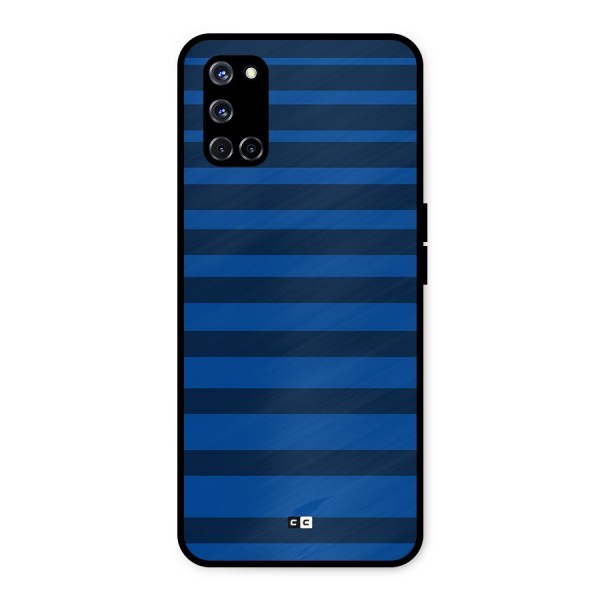 Chelsea Stripes Metal Back Case for Oppo A52