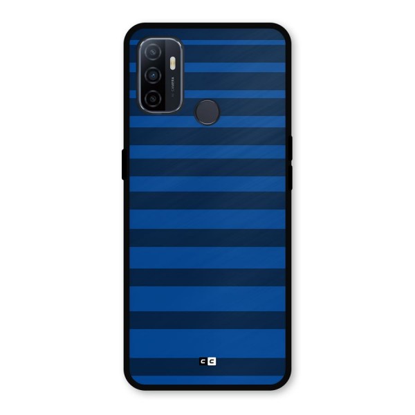 Chelsea Stripes Metal Back Case for Oppo A53