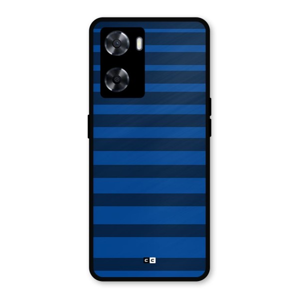 Chelsea Stripes Metal Back Case for Oppo A57 2022