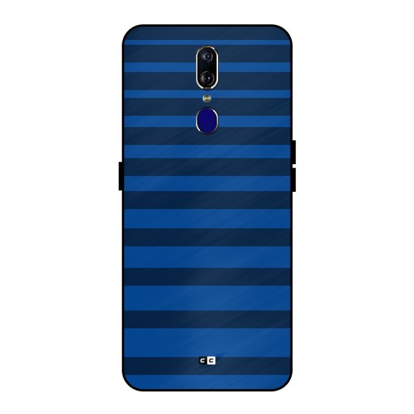 Chelsea Stripes Metal Back Case for Oppo F11