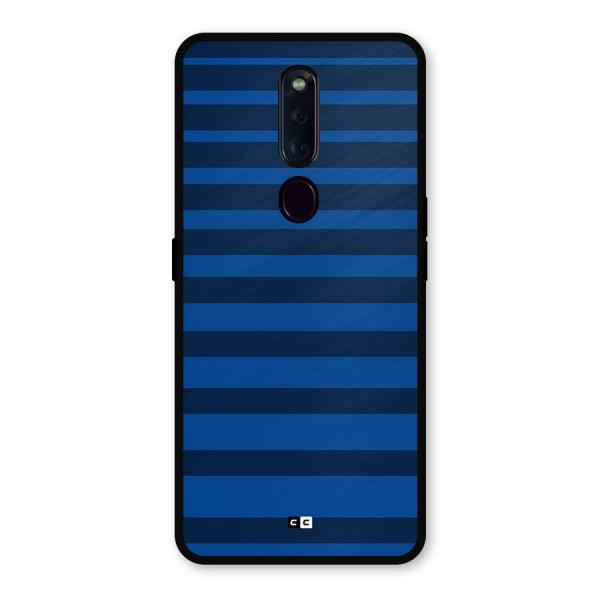 Chelsea Stripes Metal Back Case for Oppo F11 Pro