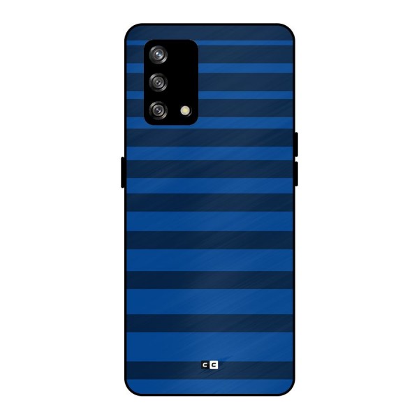 Chelsea Stripes Metal Back Case for Oppo F19