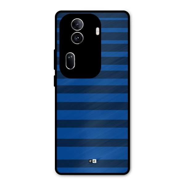 Chelsea Stripes Metal Back Case for Oppo Reno11 Pro 5G