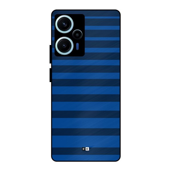 Chelsea Stripes Metal Back Case for Poco F5