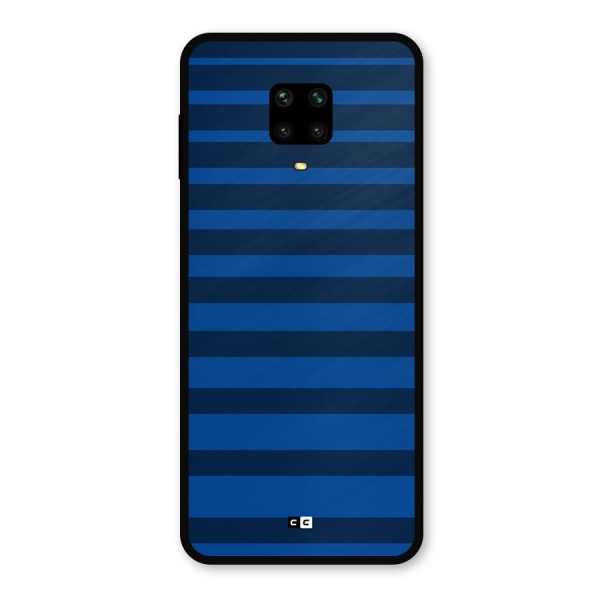 Chelsea Stripes Metal Back Case for Poco M2