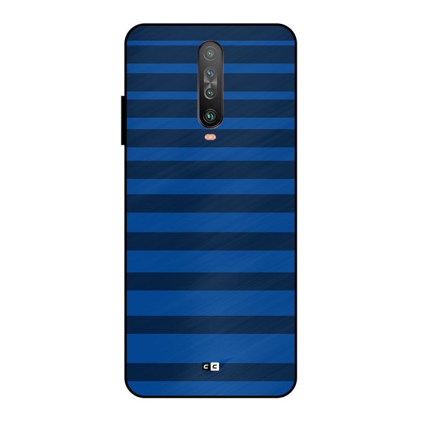 Chelsea Stripes Metal Back Case for Poco X2