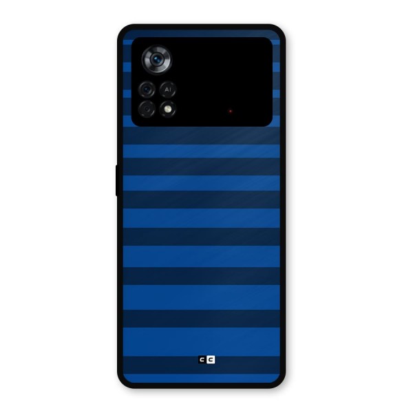 Chelsea Stripes Metal Back Case for Poco X4 Pro 5G