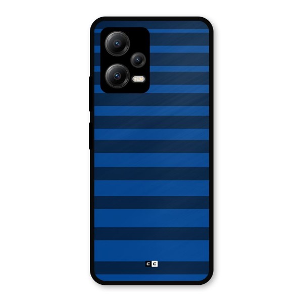 Chelsea Stripes Metal Back Case for Poco X5