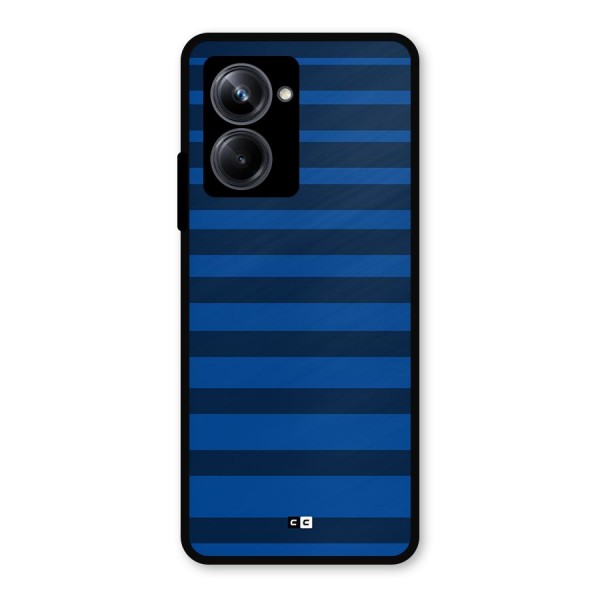 Chelsea Stripes Metal Back Case for Realme 10 Pro